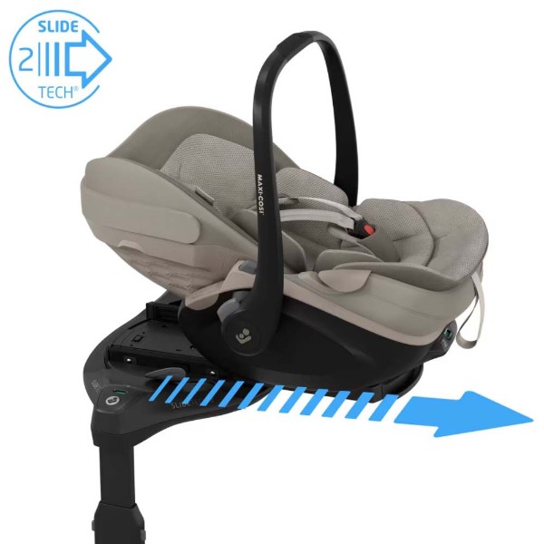 Фото - Автокресло Maxi-Cosi Pebble Slide Pro Sapphire Sand (8442128110)
